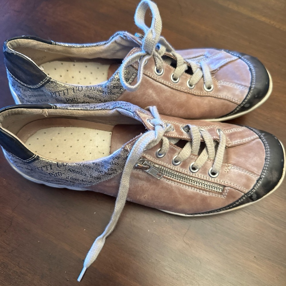 Remonte brown, silver  and Black Casual Sneakers